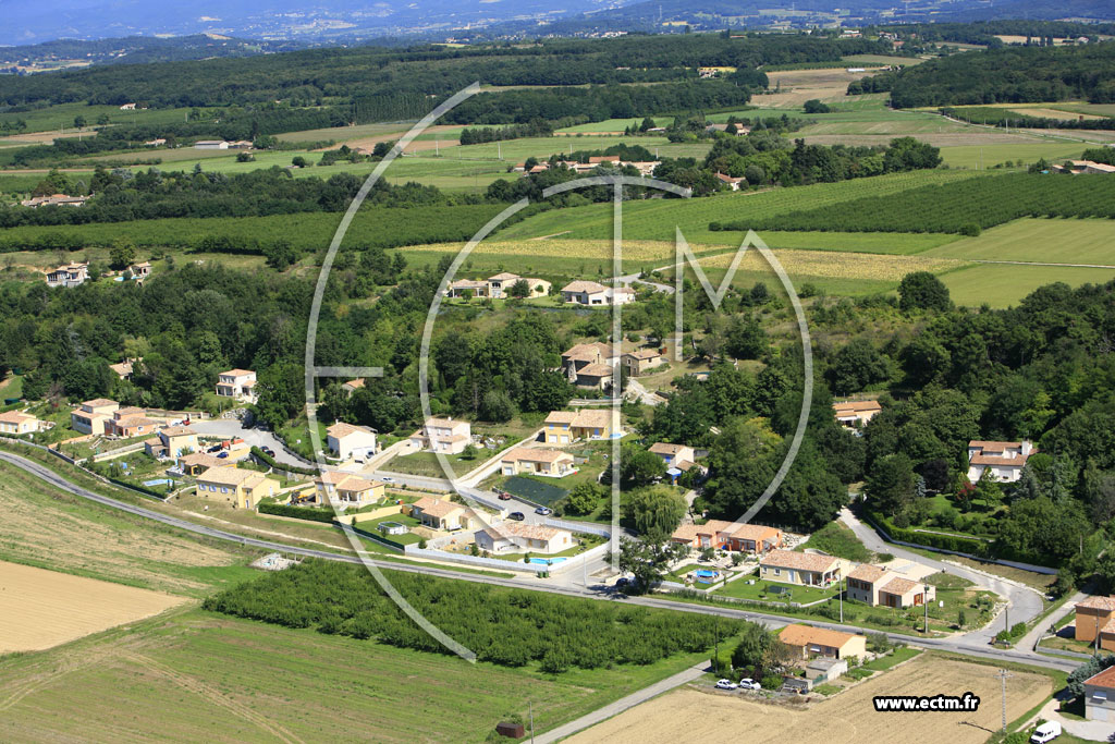Photo arienne de Livron sur Drme