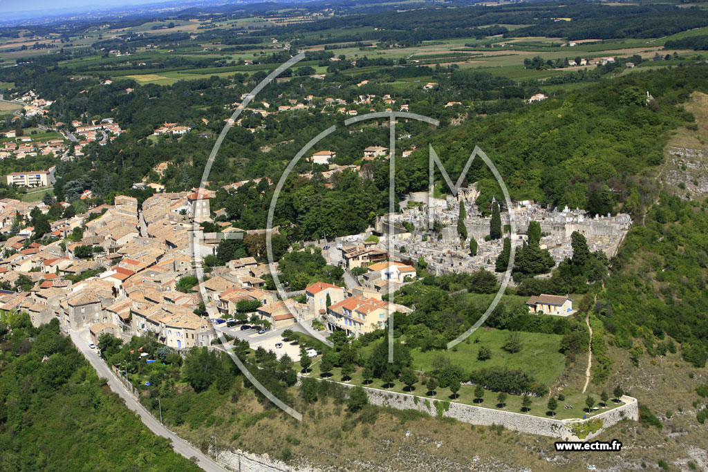 Photo arienne de Livron sur Drme