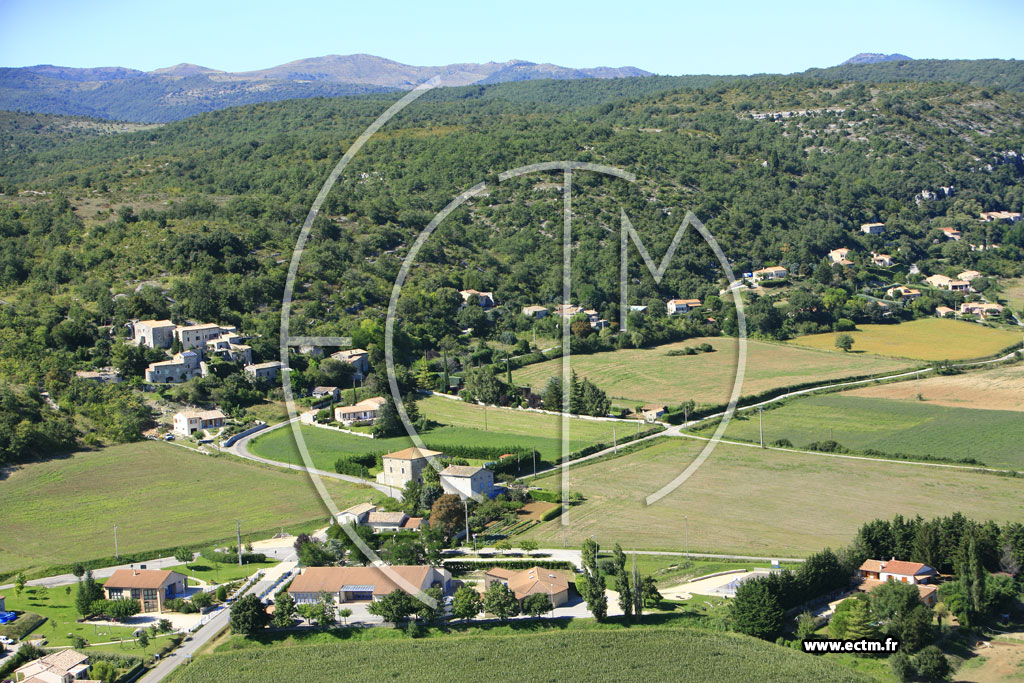 Photo arienne de Saint Symphorien sous Chomerac