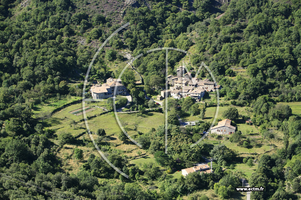 Photo arienne de Meyras (Neyrac Haut)