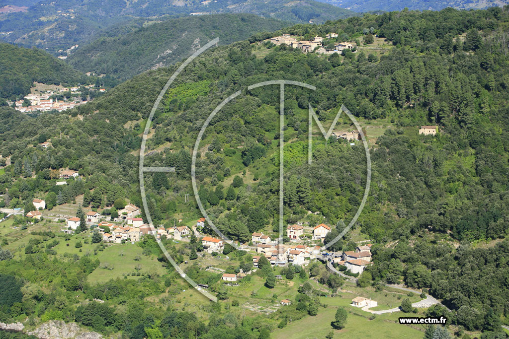 Photo arienne de Pont de Labeaume (Bayzan)
