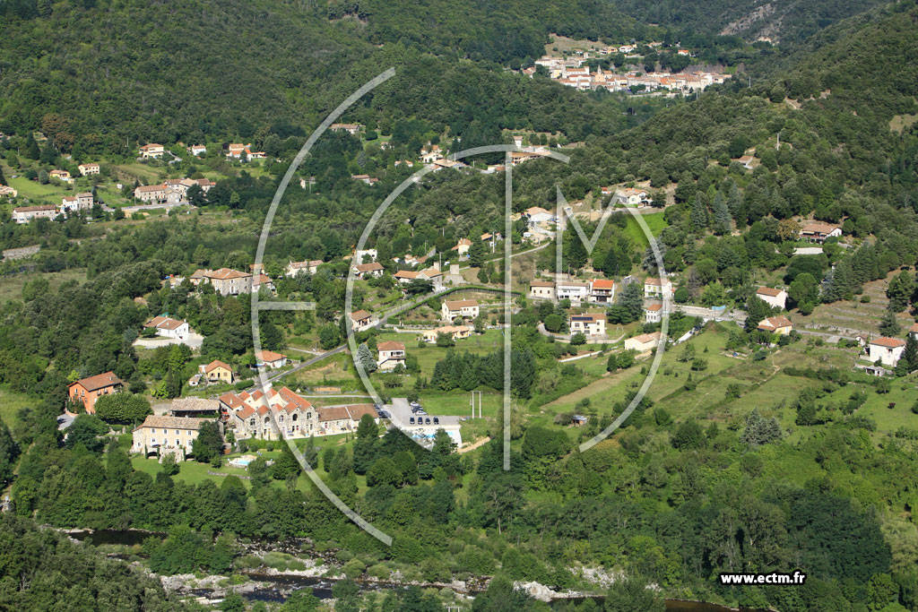 Photo arienne de Pont de Labeaume (Bayzan)
