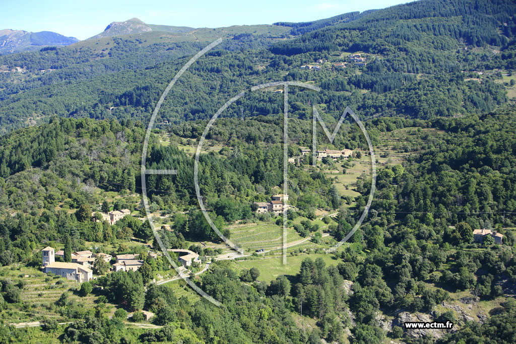 Photo arienne de Pont de Labeaume (Niegles)