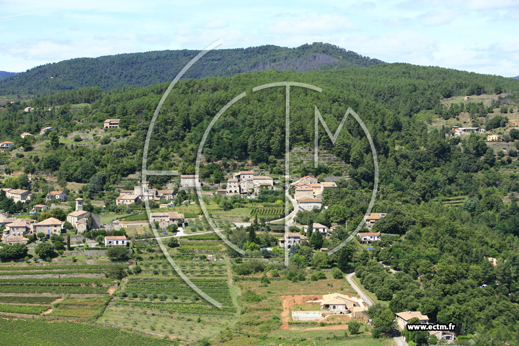 Photo arienne de Ribes