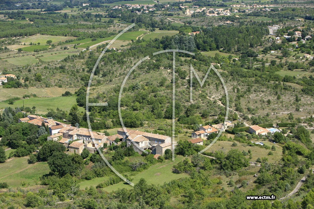 Photo arienne de Beaulieu (les Laurents)