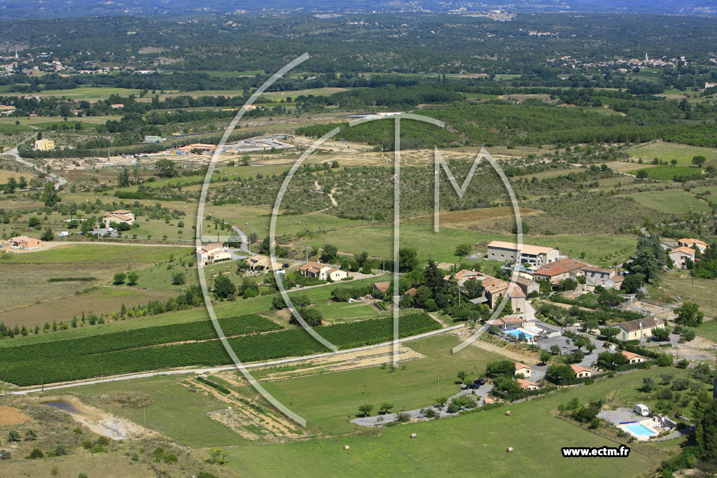 Photo arienne de Beaulieu (les Laurents)