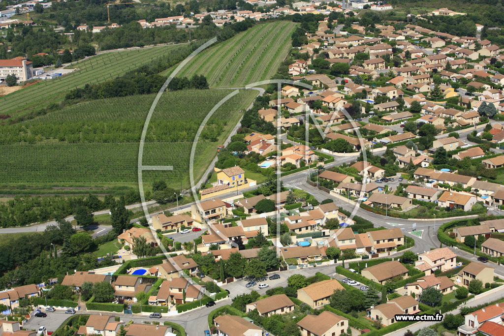 Photo arienne de Bourg les Valence