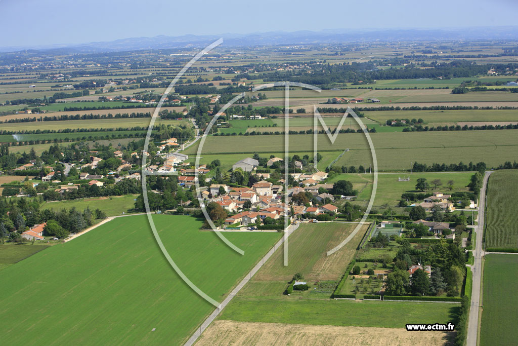 Photo arienne de Chabeuil (les Berards)