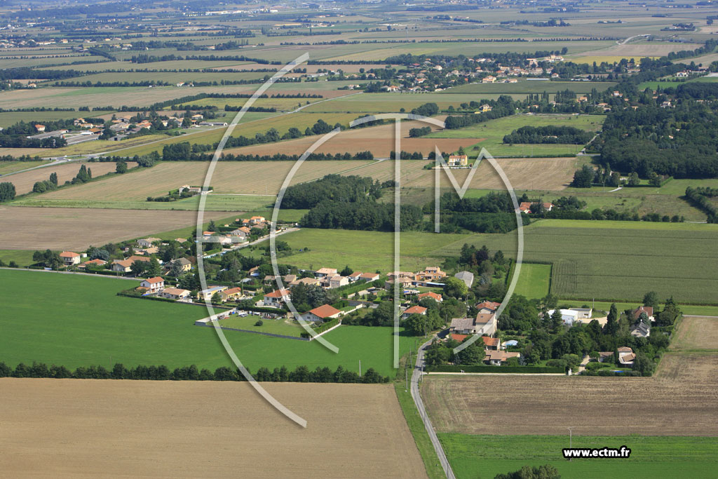 Photo arienne de Chabeuil (les Sylvains)