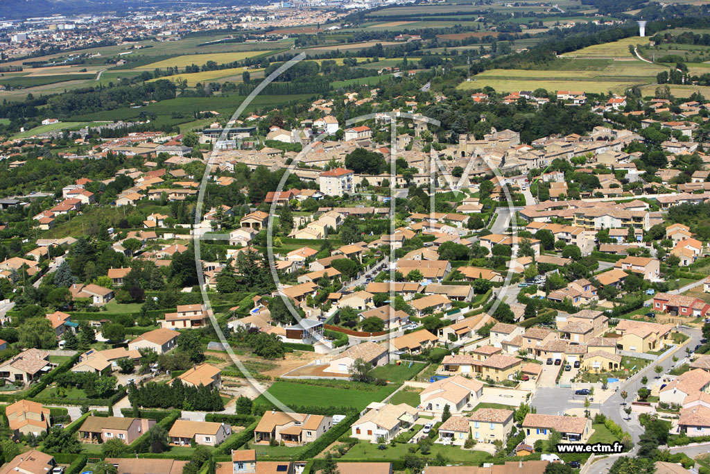 Photo arienne de Etoile sur Rhne