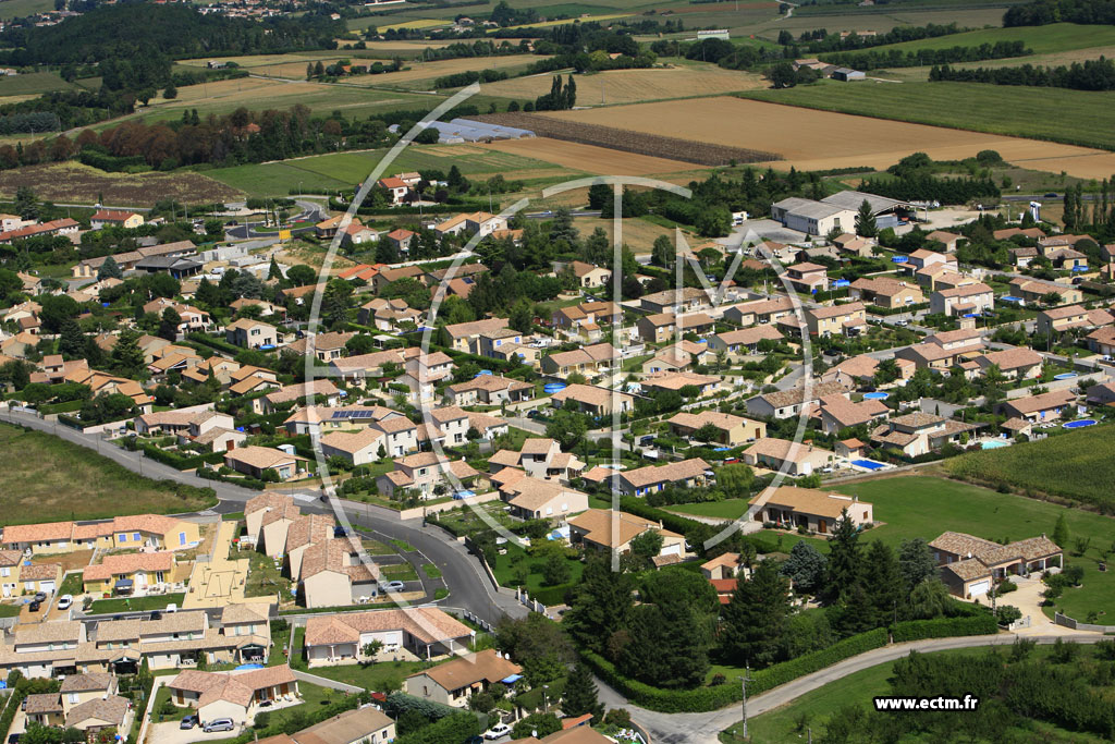 Photo arienne de Etoile sur Rhne