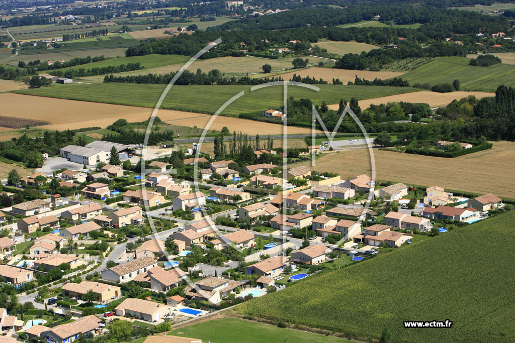 Photo arienne de Etoile sur Rhne