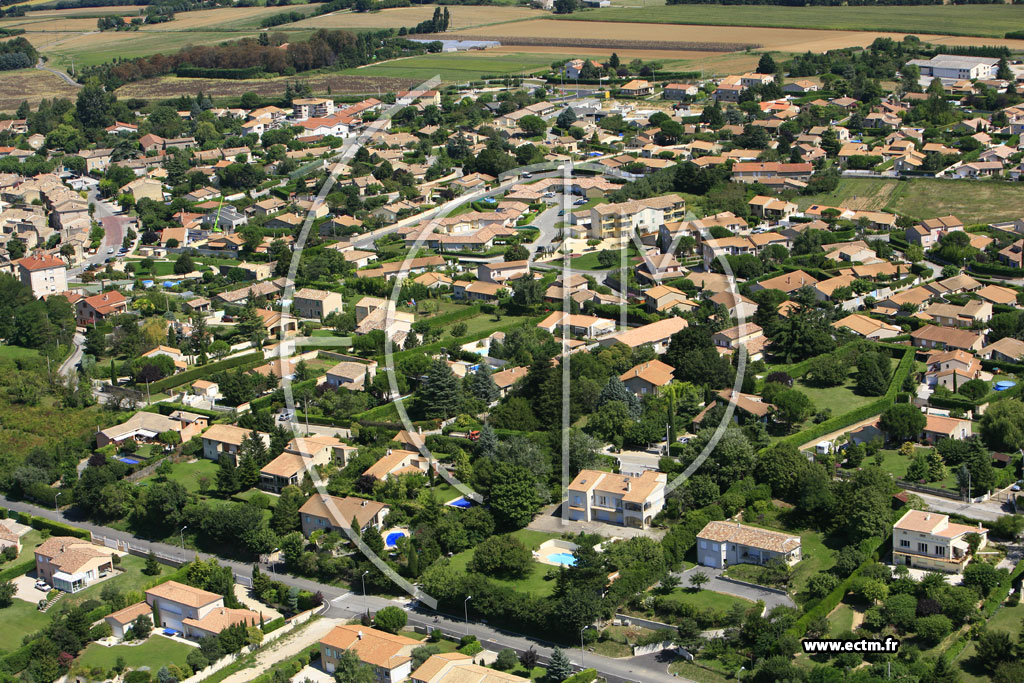 Photo arienne de Etoile sur Rhne