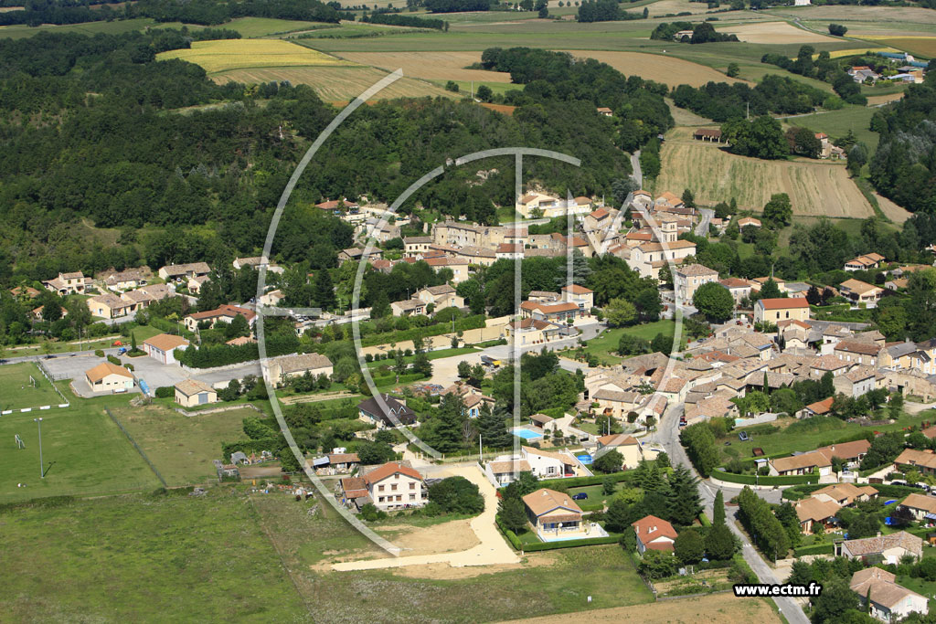 Photo arienne de Montvendre