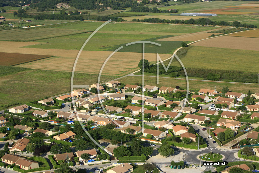 Photo arienne de Granges les Beaumont