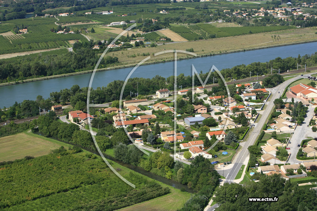 Photo arienne de Pont de l'Isere