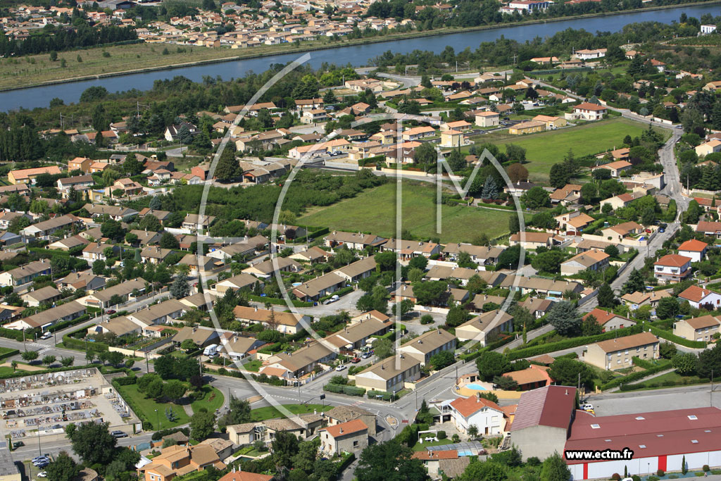 Photo arienne de Pont de l'Isere