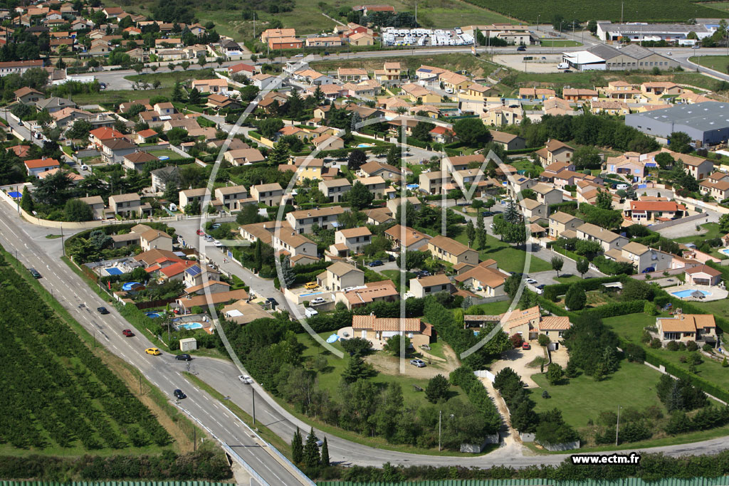 Photo arienne de Pont de l'Isere