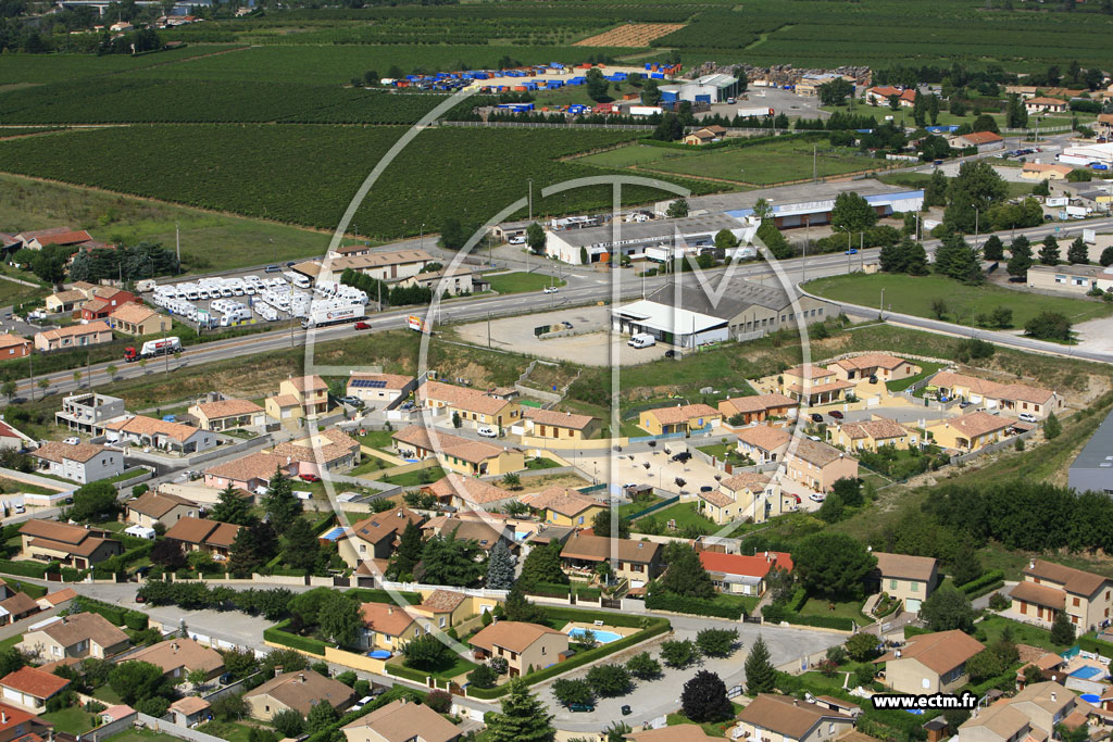 Photo arienne de Pont de l'Isere