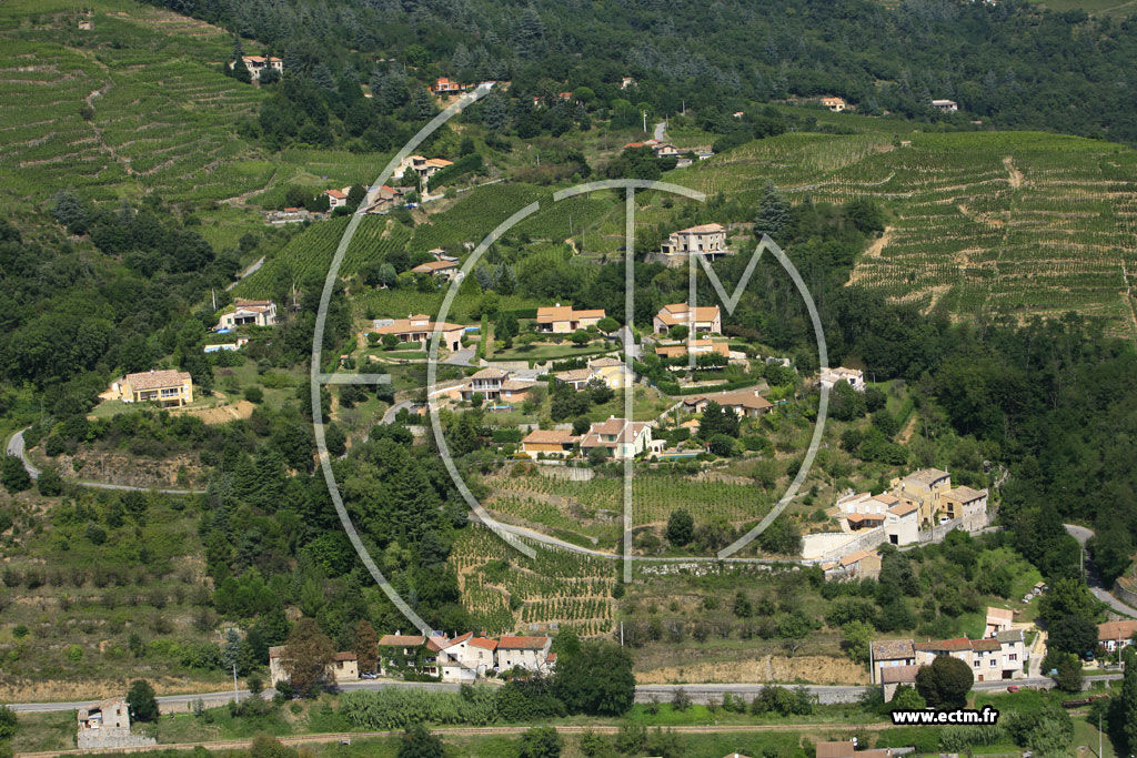 Photo arienne de Saint Jean de Muzols