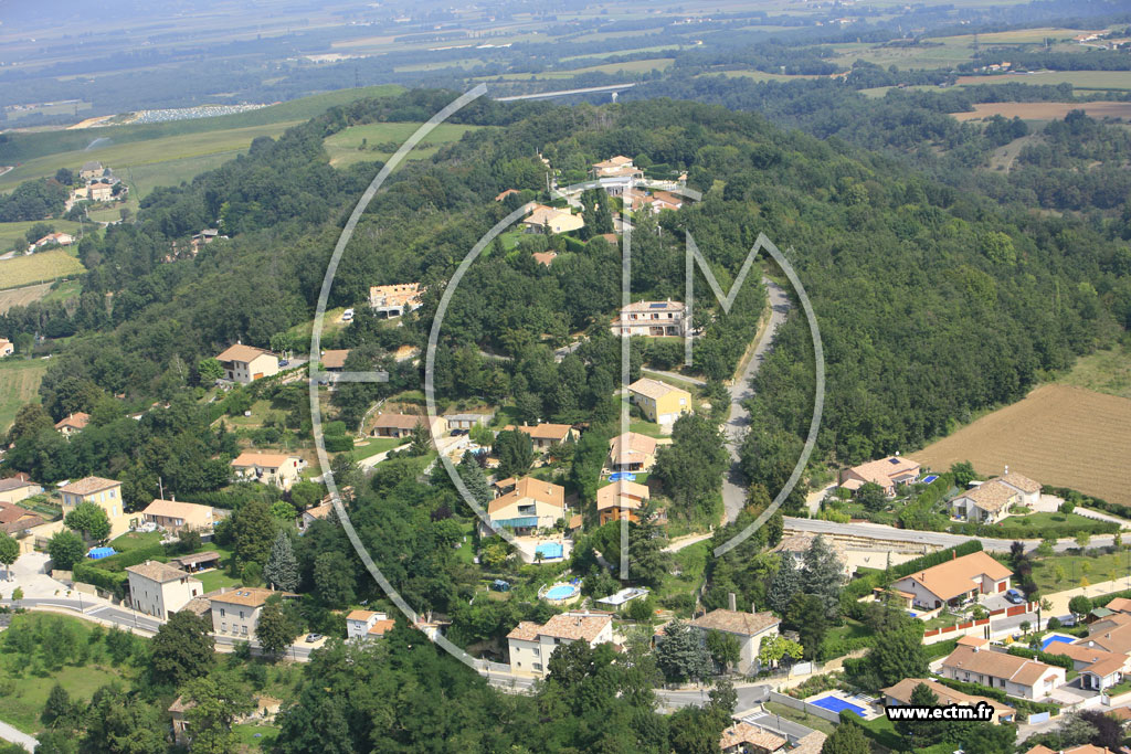 Photo arienne de Chatuzange le Goubet (Papelissier)