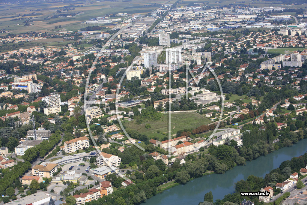 Photo arienne de Romans sur Isere (Arnaud)