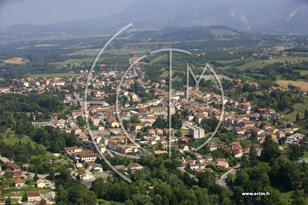 Photo arienne de Saint Jean en Royans