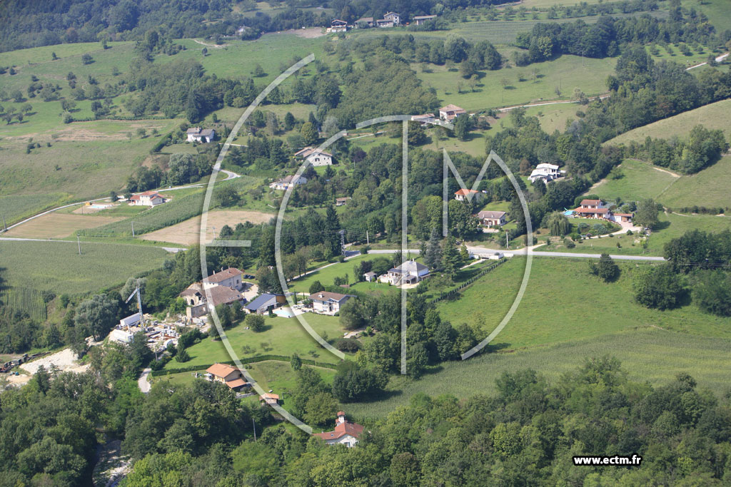 Photo arienne de Saint Jean en Royans