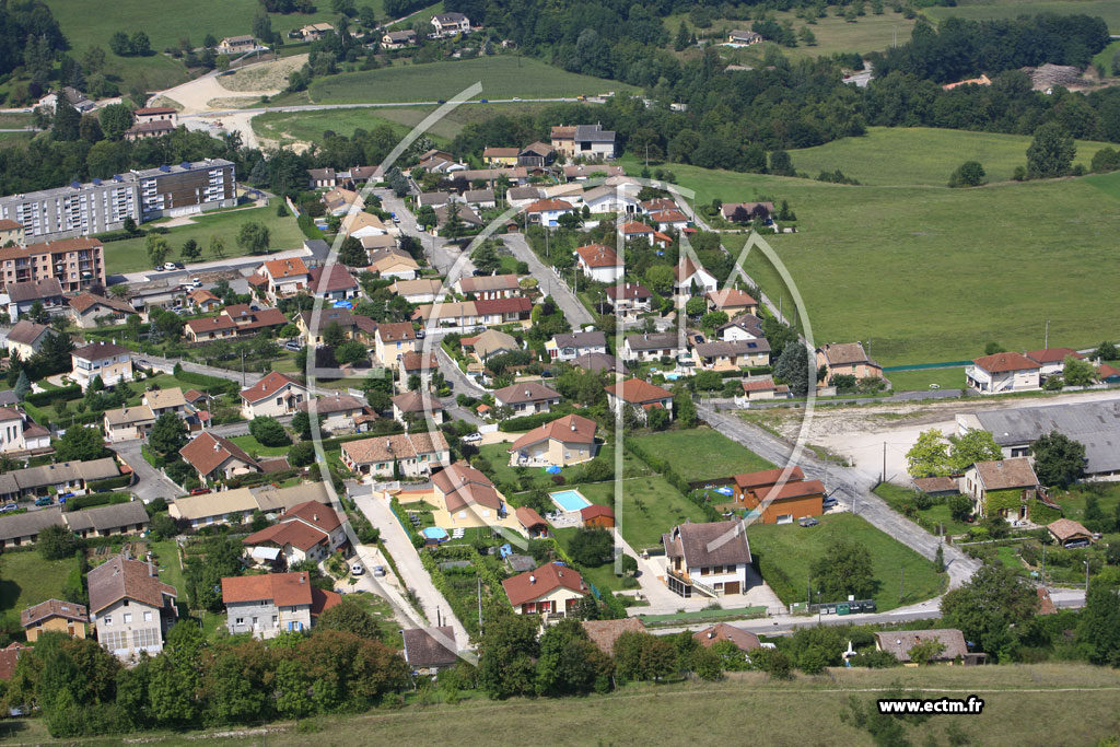 Photo arienne de Saint Jean en Royans