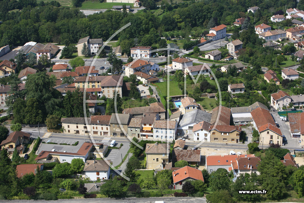 Photo arienne de Saint Jean en Royans