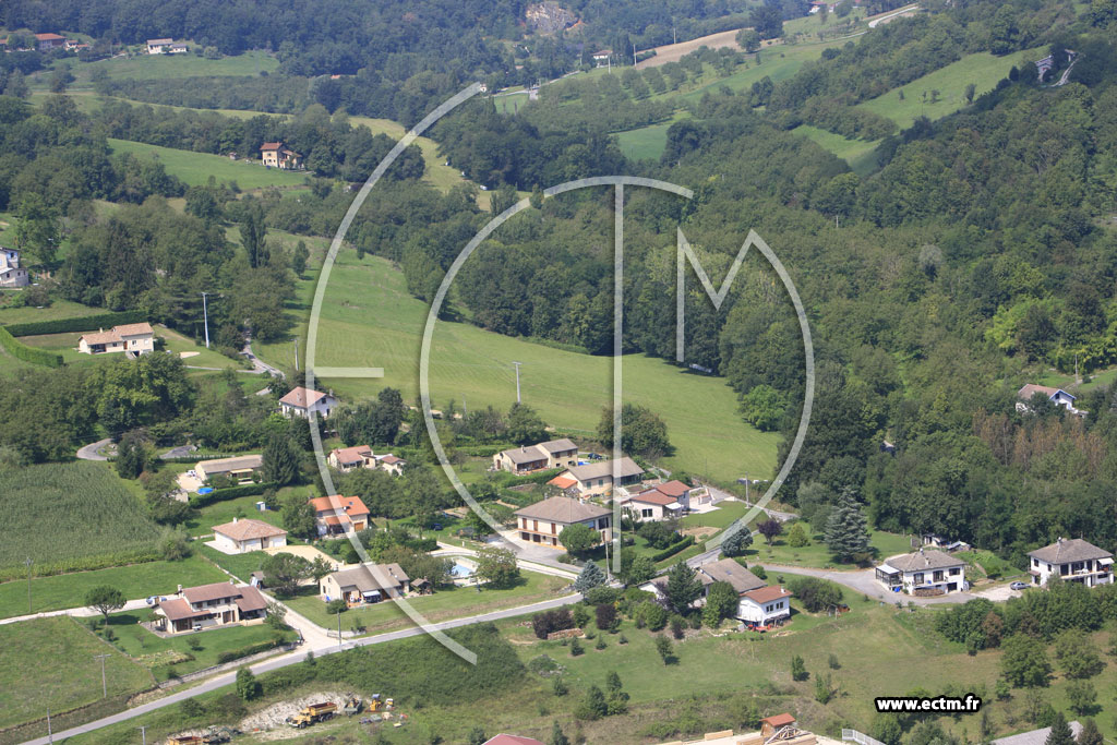 Photo arienne de Saint Jean en Royans