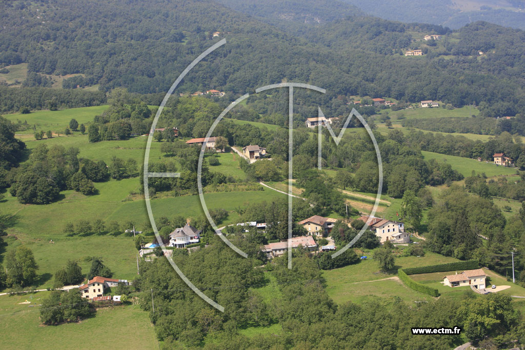 Photo arienne de Saint Jean en Royans