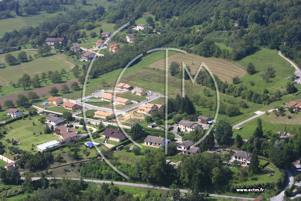 Photo arienne de Saint Jean en Royans