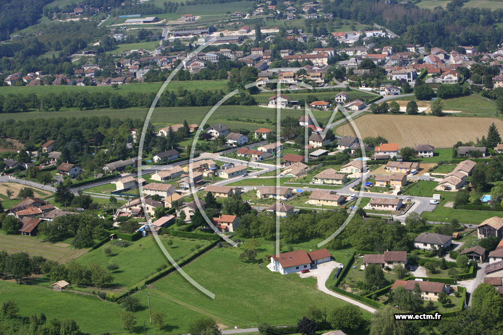 Photo arienne de Saint Jean en Royans