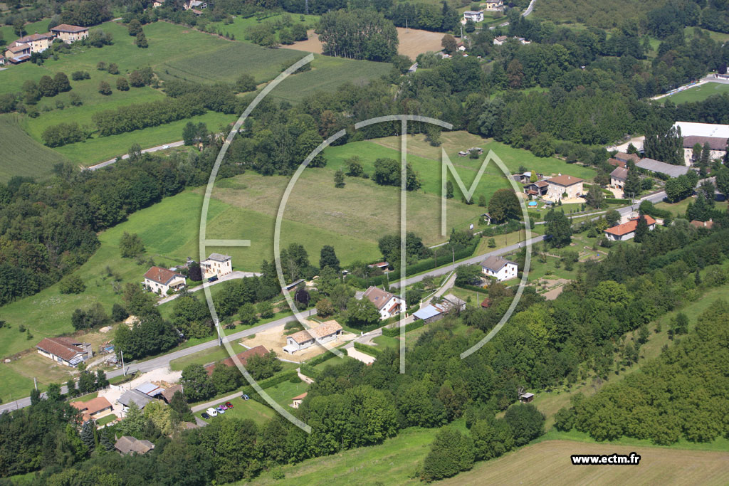 Photo arienne de Saint Jean en Royans
