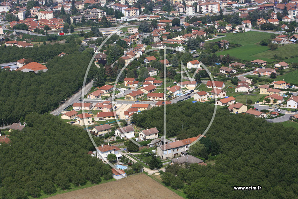 Photo arienne de Saint Marcellin
