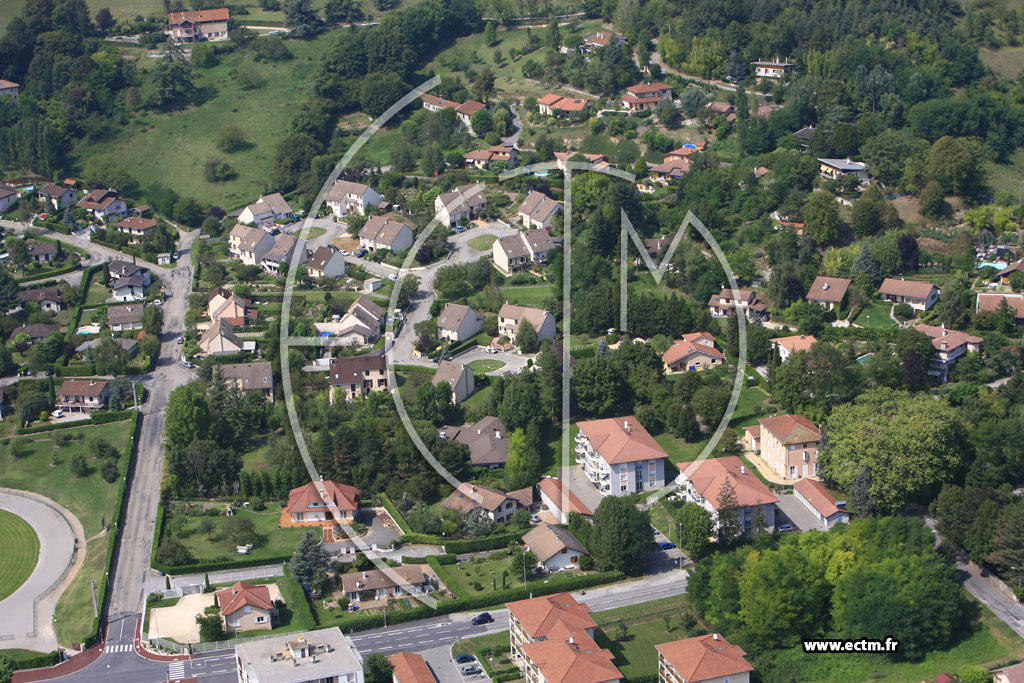 Photo arienne de Saint Marcellin (Chavosan)