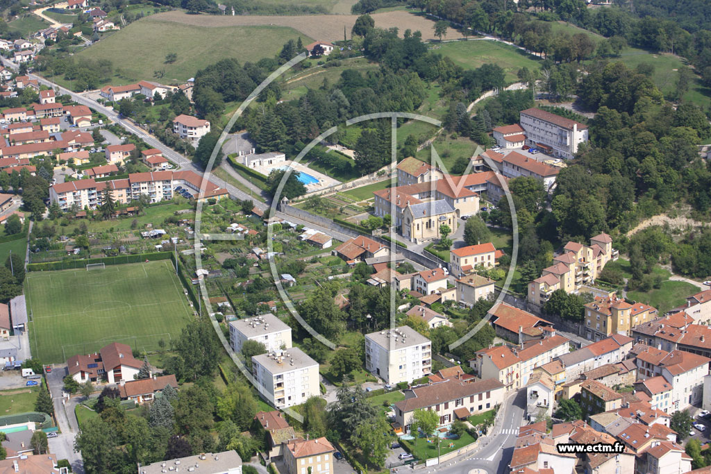 Photo arienne de Saint Marcellin (Daumont)