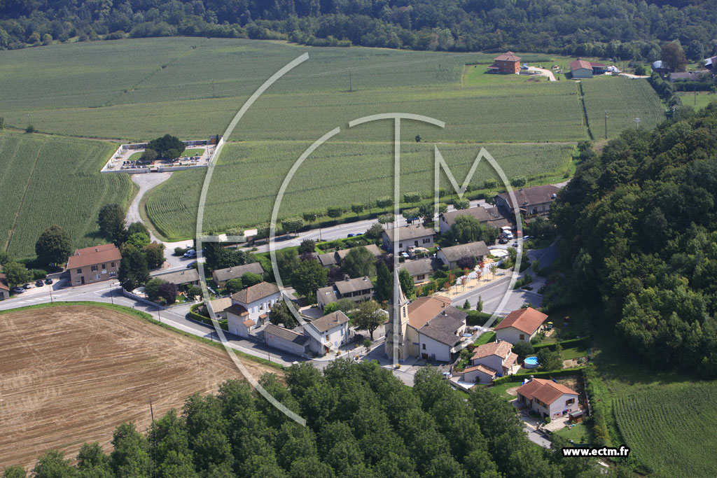 Photo arienne de Saint Thomas en Royans