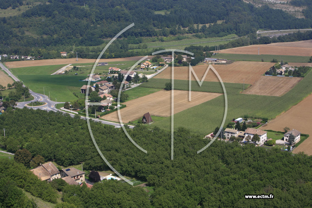 Photo arienne de Saint Thomas en Royans