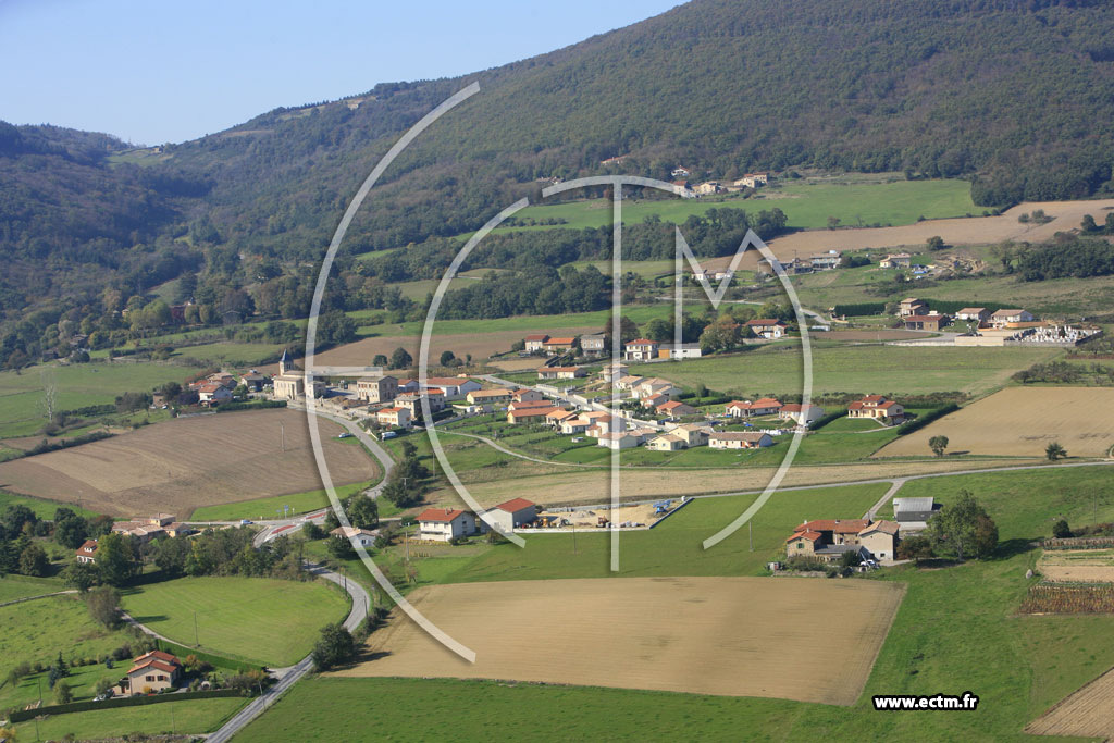 Photo arienne de La Chapelle Villars