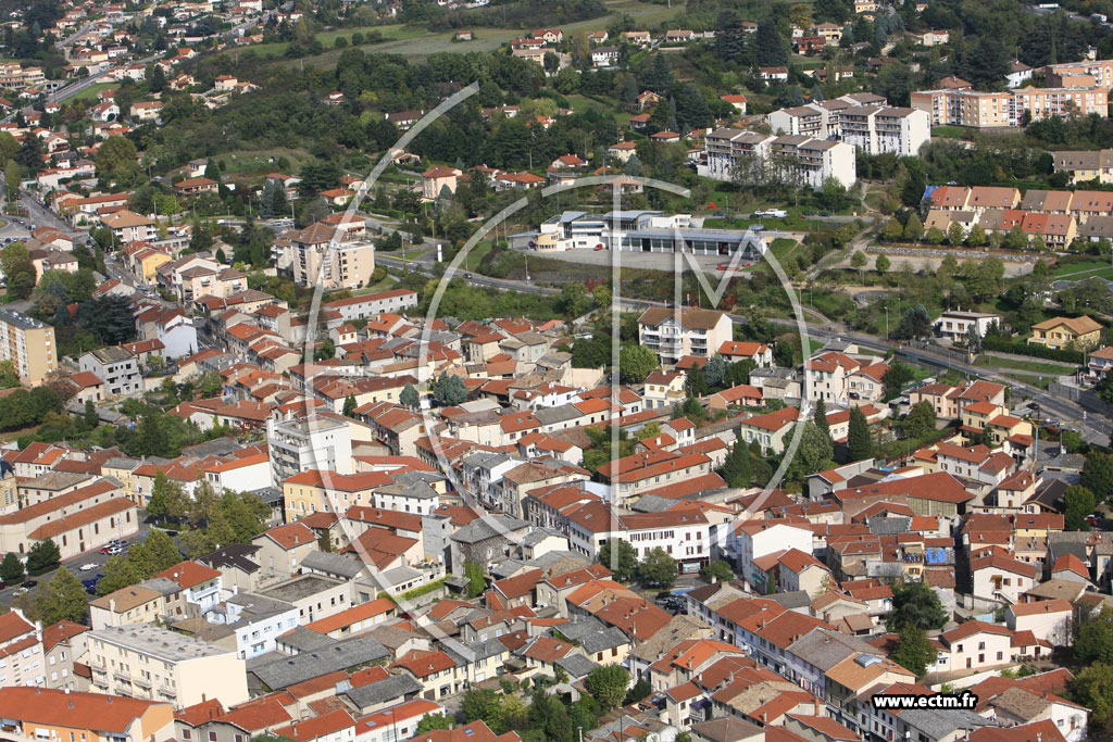 Photo arienne de Le Peage de Roussillon