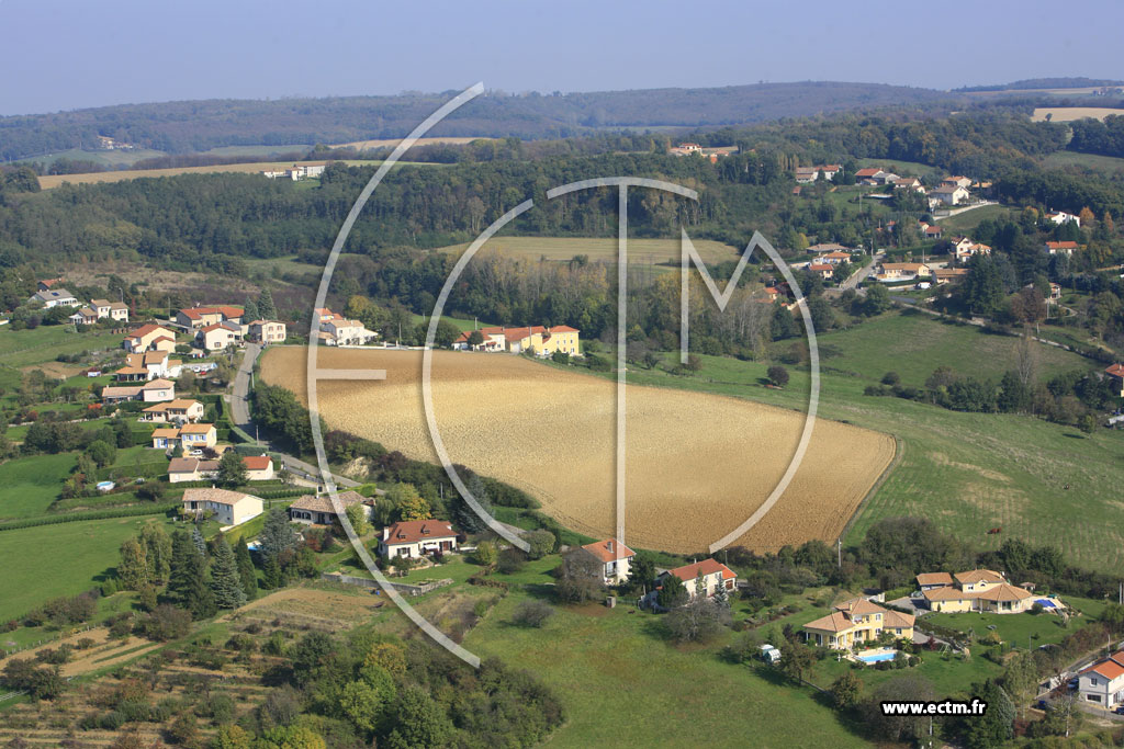 Photo arienne de Les Cotes d'Arey