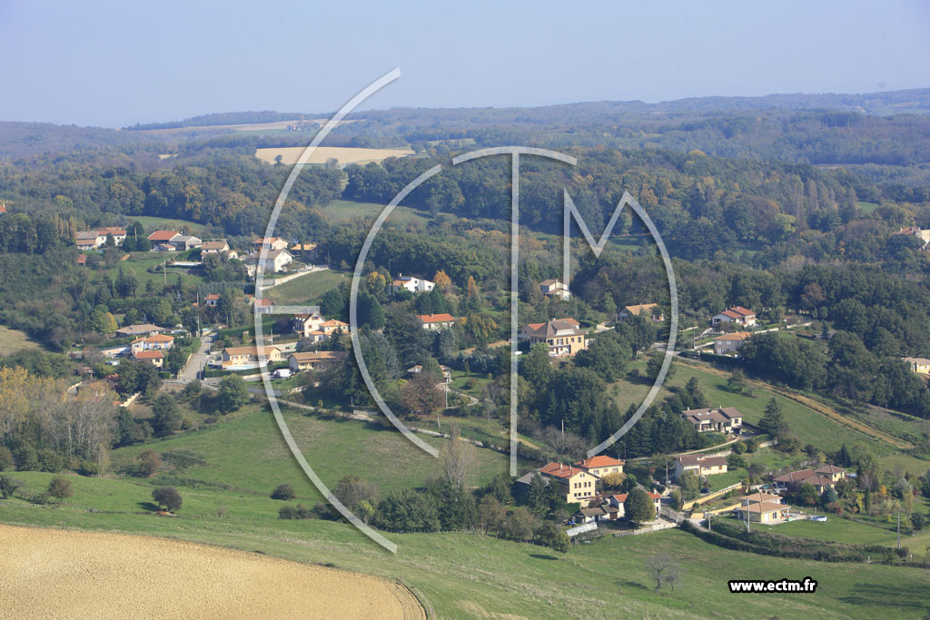Photo arienne de Les Cotes d'Arey