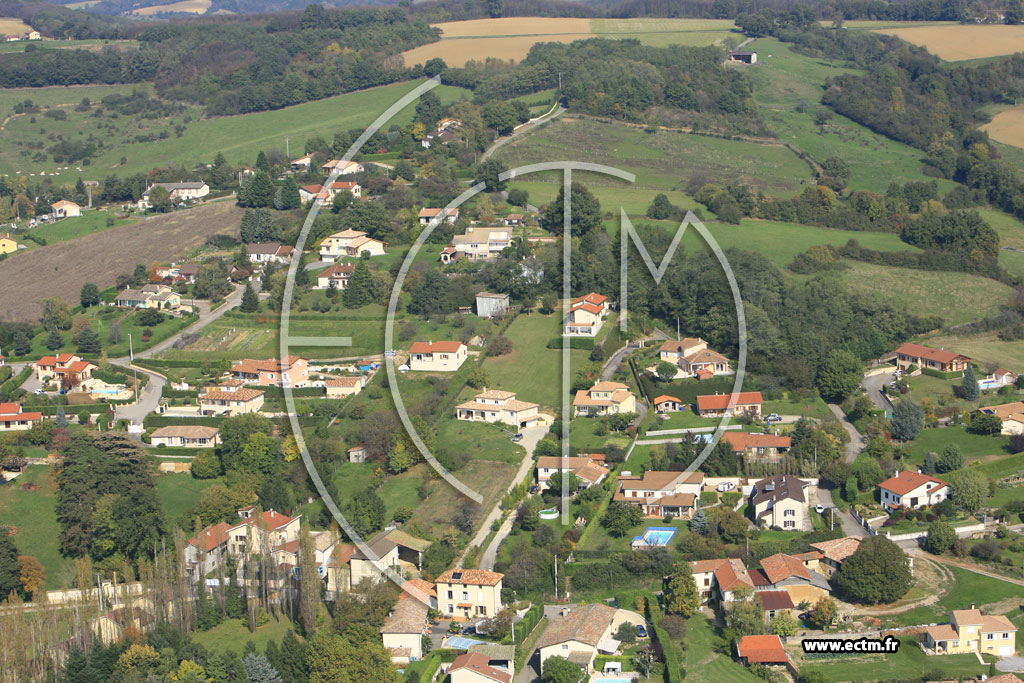 Photo arienne de Les Cotes d'Arey (Saint Jean)