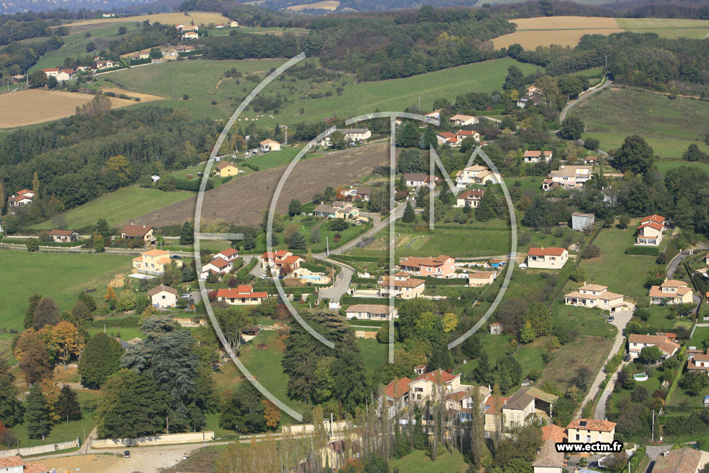 Photo arienne de Les Cotes d'Arey (Saint Jean)