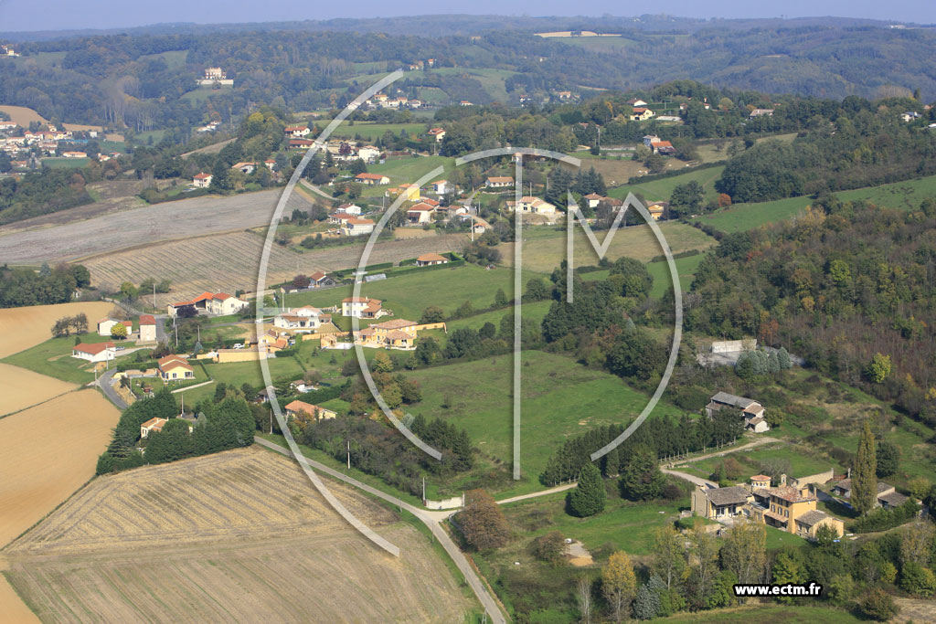 Photo arienne de Les Cotes d'Arey (Saint Mamert)