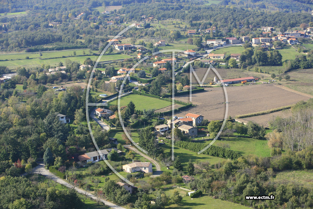 Photo arienne de Roisey (la Garde)
