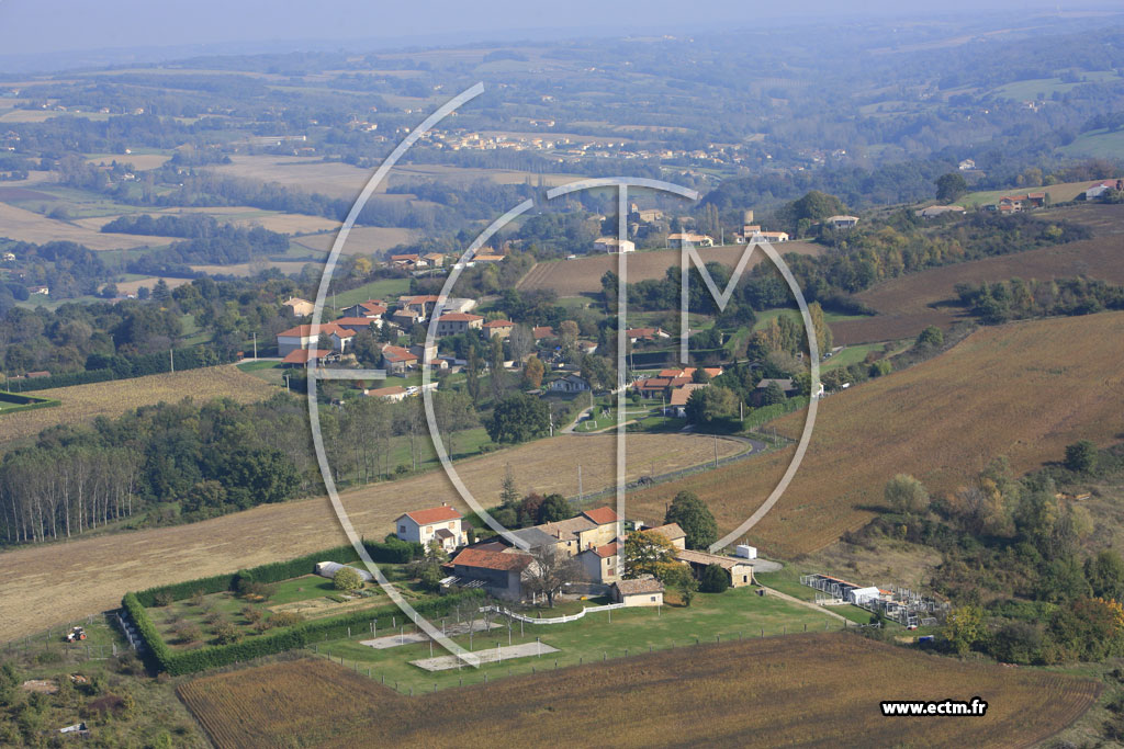Photo arienne de Ville sous Anjou