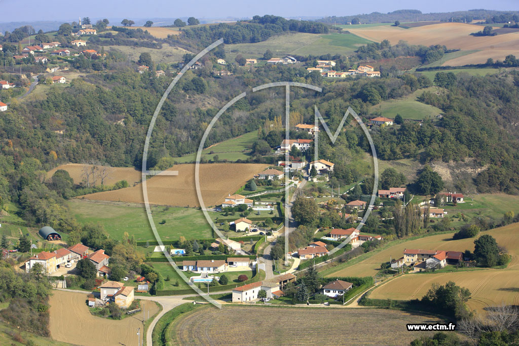 Photo arienne de Ville sous Anjou (Terre Basse)